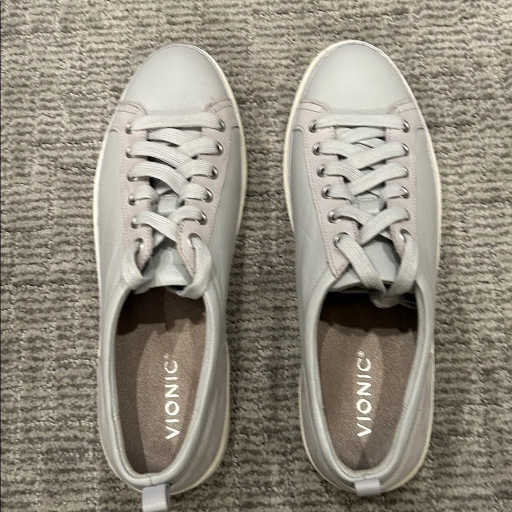 Vionic Winny Women's Fashion Sneakers Vapor Leather Nubuck 11